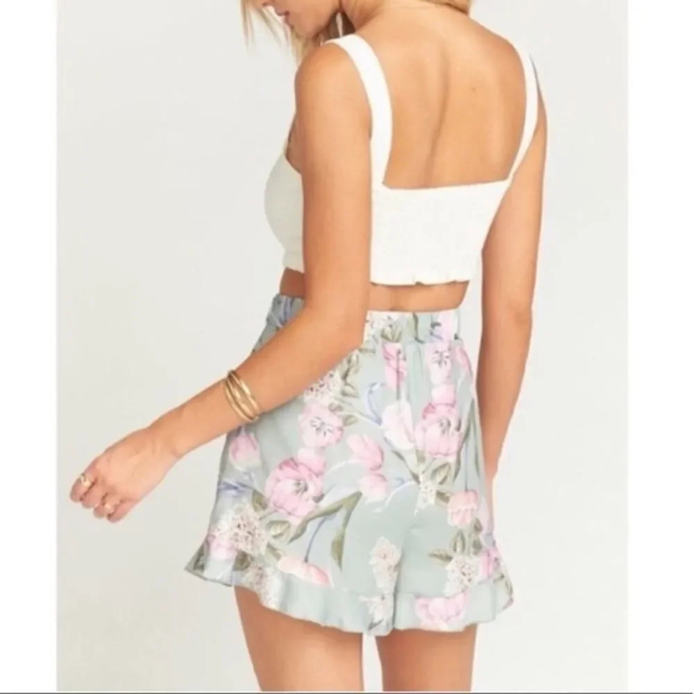 Show ME YOUR MUMU BOBBI RUFFLE SHORTS - Picture 3 of 6